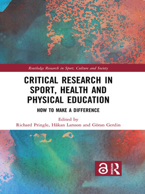 cover image of Critical Research in Sport, Health and Physical Education